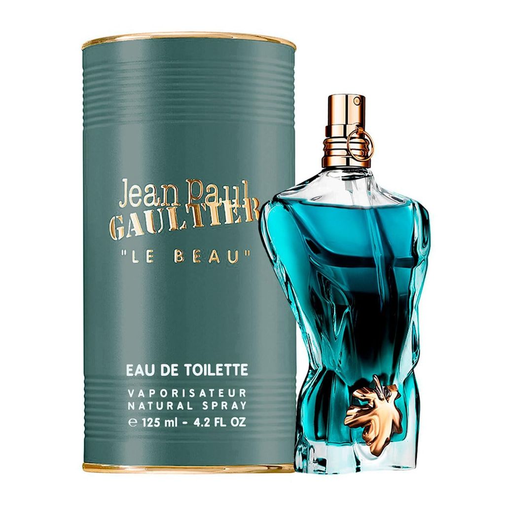 Jean Paul Gaultier Le Beau Eau De Toilette Spray 125ml Luxury Long Lasting Fresh Woody Aromatic Designer Perfume for Men view 2