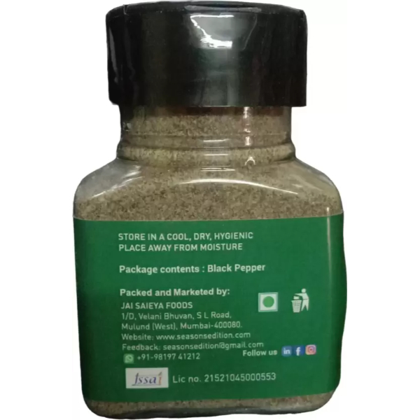 Season's Edition Black Pepper Powder 75 Gms view 2