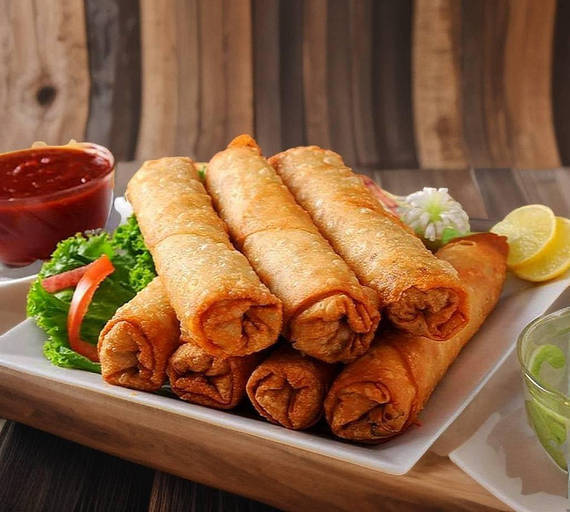Chowmein Spring Roll