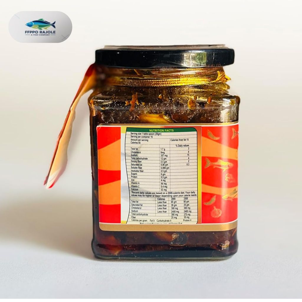 Rajole FPC Fish Pickle-3000gm view 2