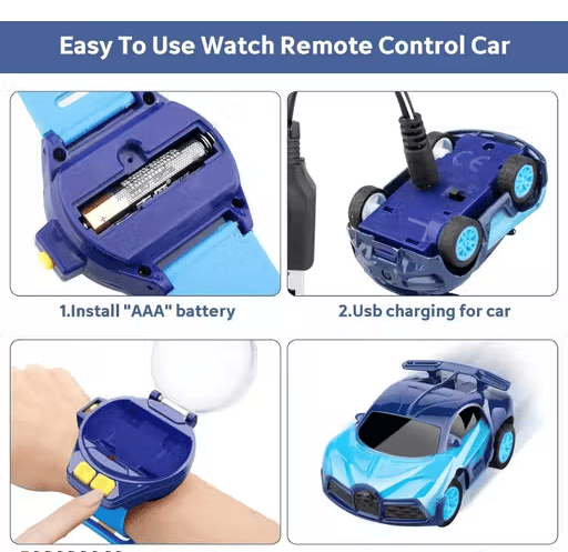 Wrist Watch Remote Control Car for Kids view 2