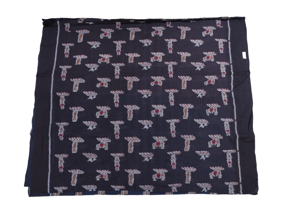 GI Tagged Sambalpuri Ikat Cotton Fabric view 2