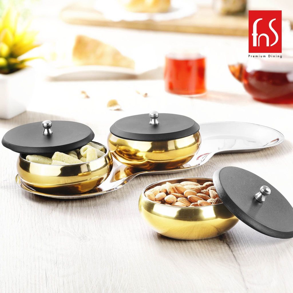 FNS Wave Snack Serving Set view 2