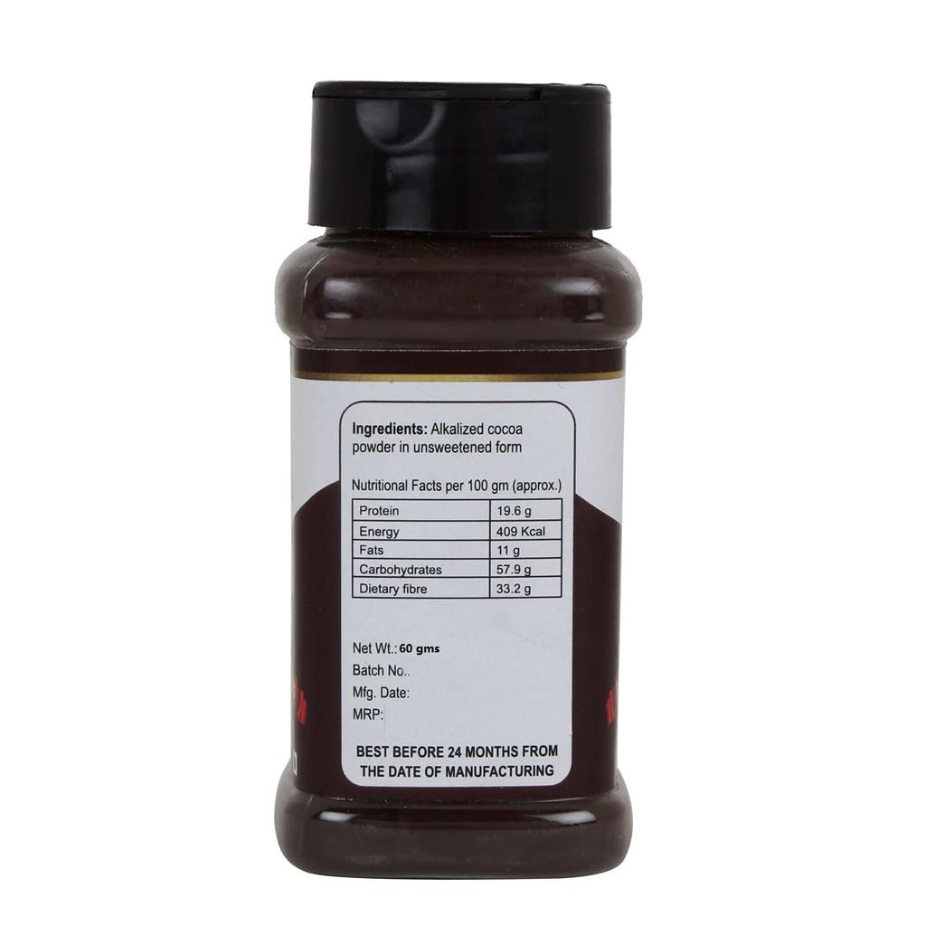 foodfrillz Cocoa Powder for Cake Baking, Combo Pack of 2, 120 g view 2
