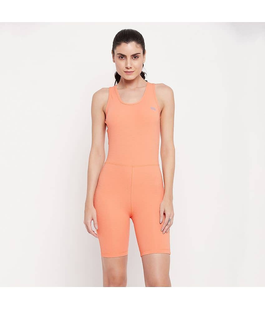 Clovia Polyester Orange Bodysuits - view 2