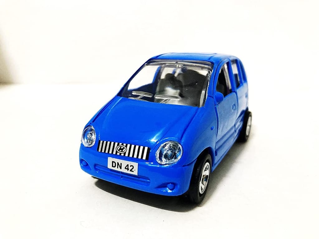 Mehtab Pull Back Plastic Car Toy with Openable Doors Perfect for Kids Fun (Pack of 1, Multicolor) view 2
