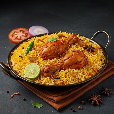 Hyderabad Chicken Dum Biryani (Boneless)