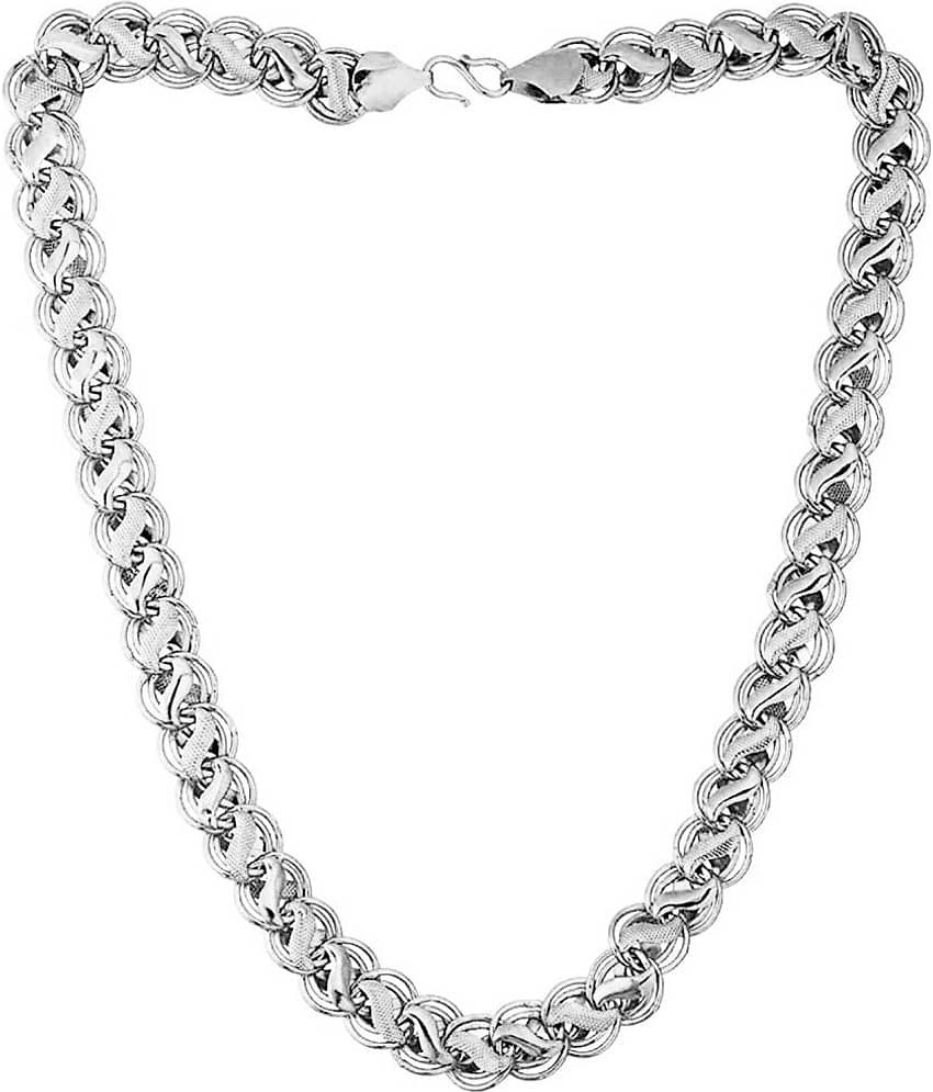 JIPPA Silver Plated Chain ( Set of 1 ) view 2