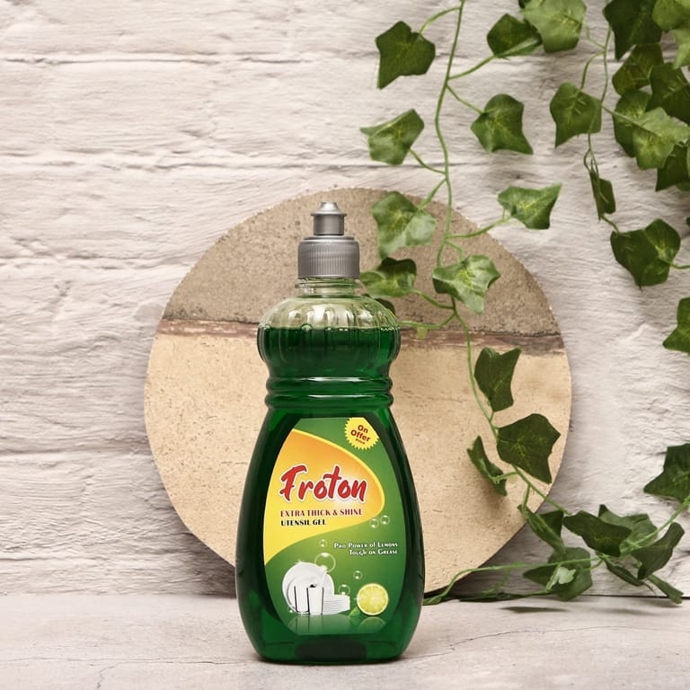 Froton Dishwash Liquid Green Lemon 500ml Pack of 3 view 2
