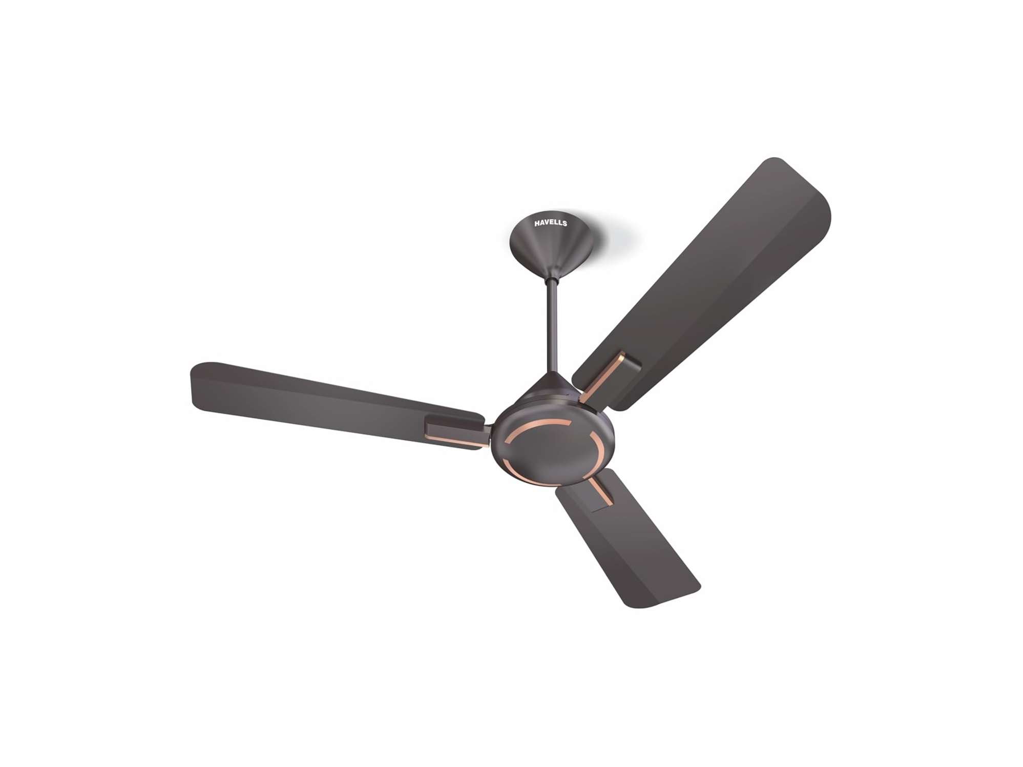 Havells Ambrose 1200mm Energy-Saving High-Speed Ceiling Fan, Cola Espresso - Copper