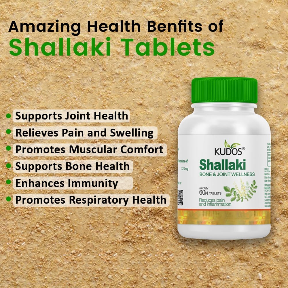 Kudos Shallaki Tablets| 60 Tabs view 2