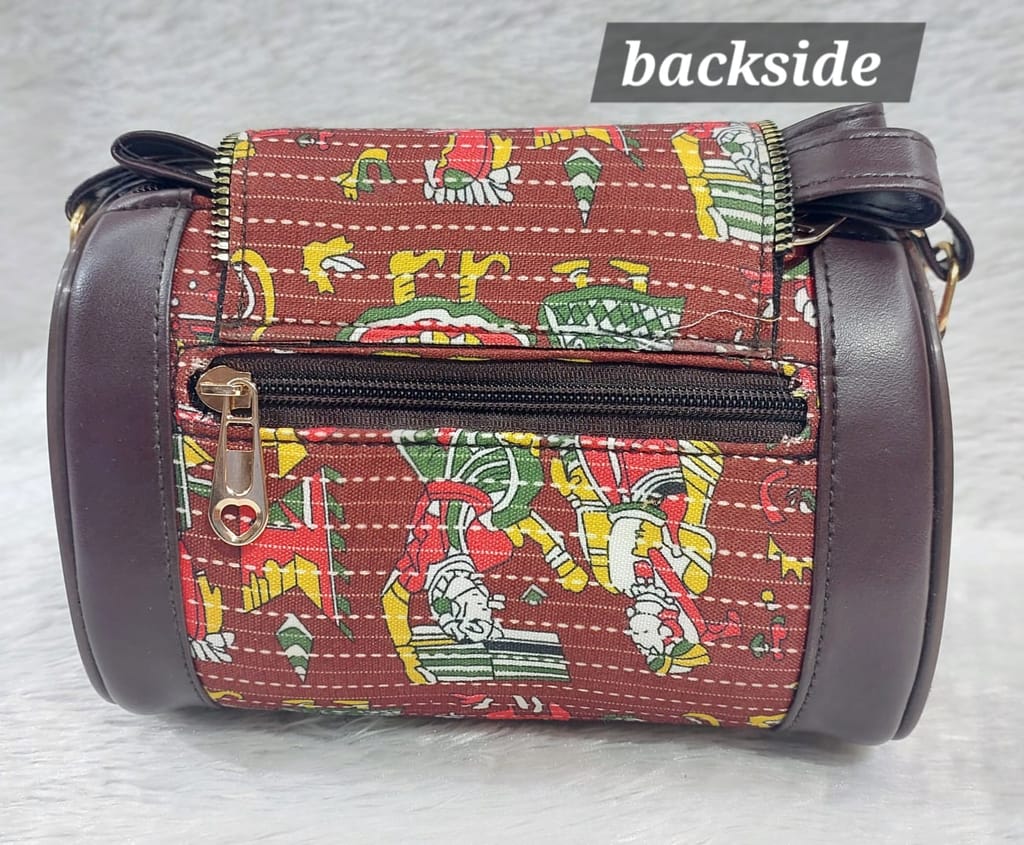 Handcrafted Ethnic Sling Bag view 2