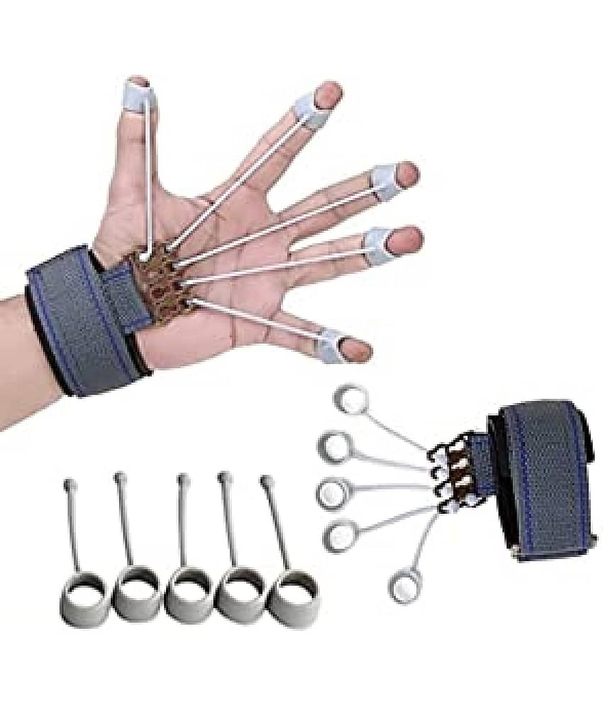 ODDISH way to fitness Finger Gripper Strength Trainer Forearm Exerciser Hand Yoga Resistance Band Finger Expander Finger Extension Exerciser Climbing view 2