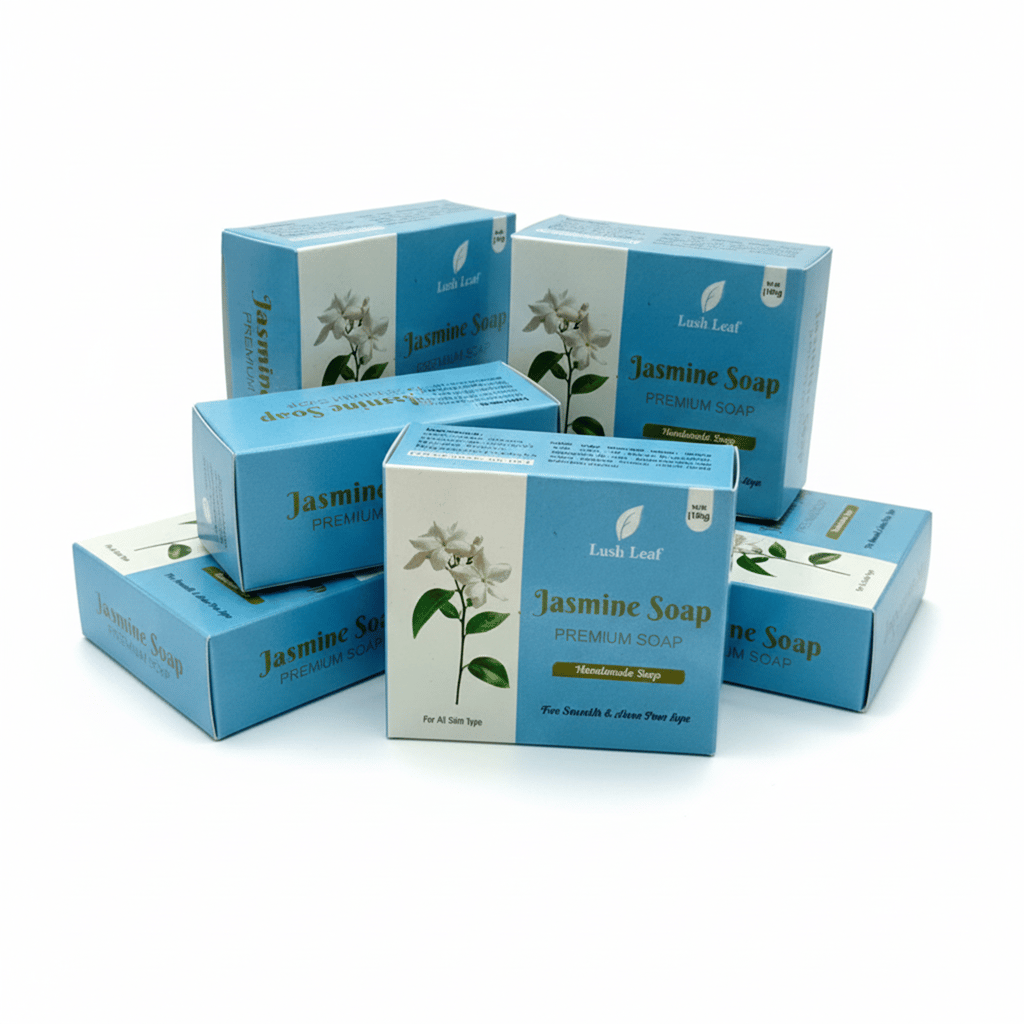 Lush Leaf Handmade Jasmine Soap, 100g view 2