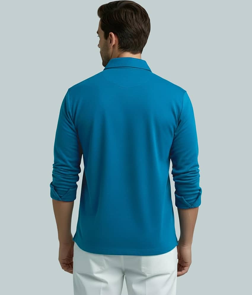 Yugnik Cotton Blend Plain Shirt Style Kurta For Men ( White ) view 2