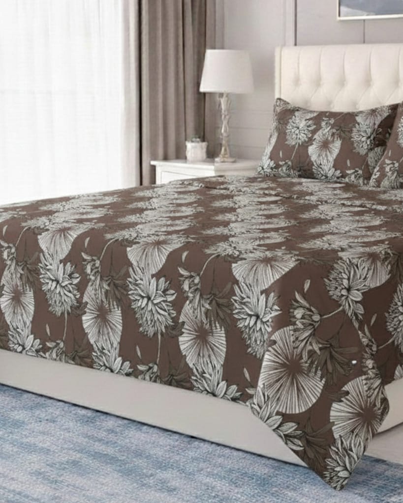Quirky Home Fantasy Collection King Bedsheet with 2 Pillow Covers view 2