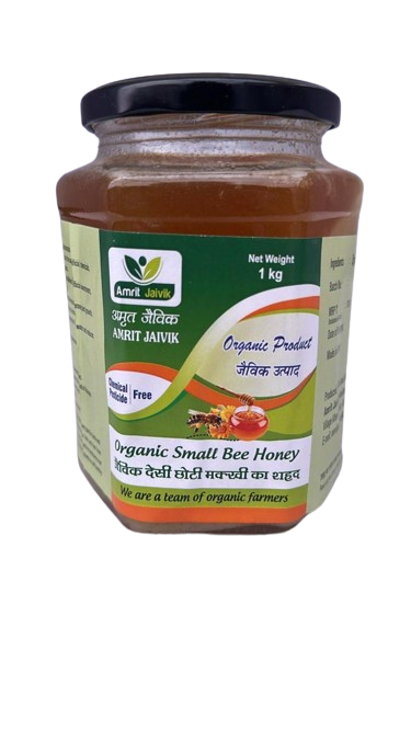 Organic Small Bee Honey 1kg