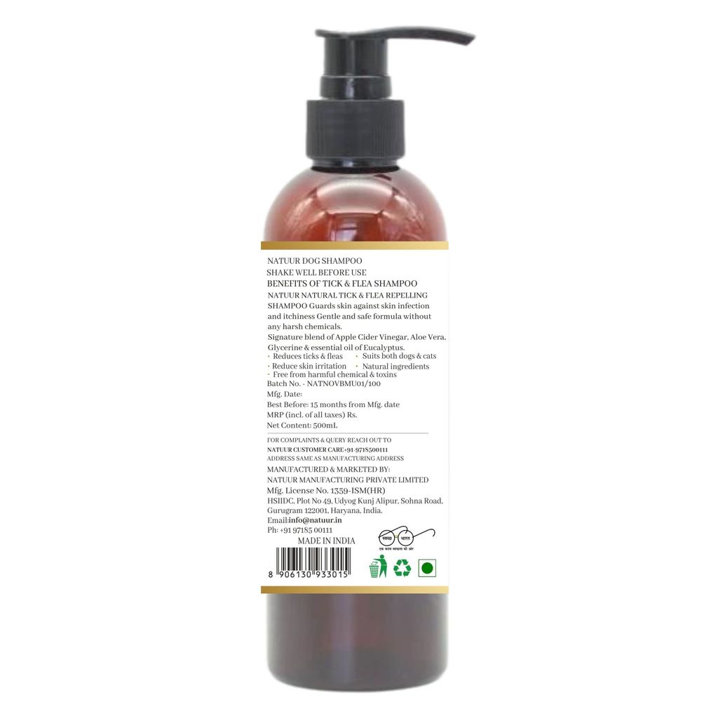 FETCH | Gentle Dog Shampoo | Aloe Vera | Apple Cider Vinegar | Neem | Clean | Happy | Healthy view 2