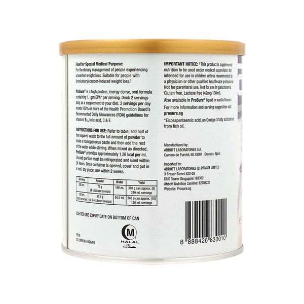 Prosure Ornage Powder 380 Gms view 2