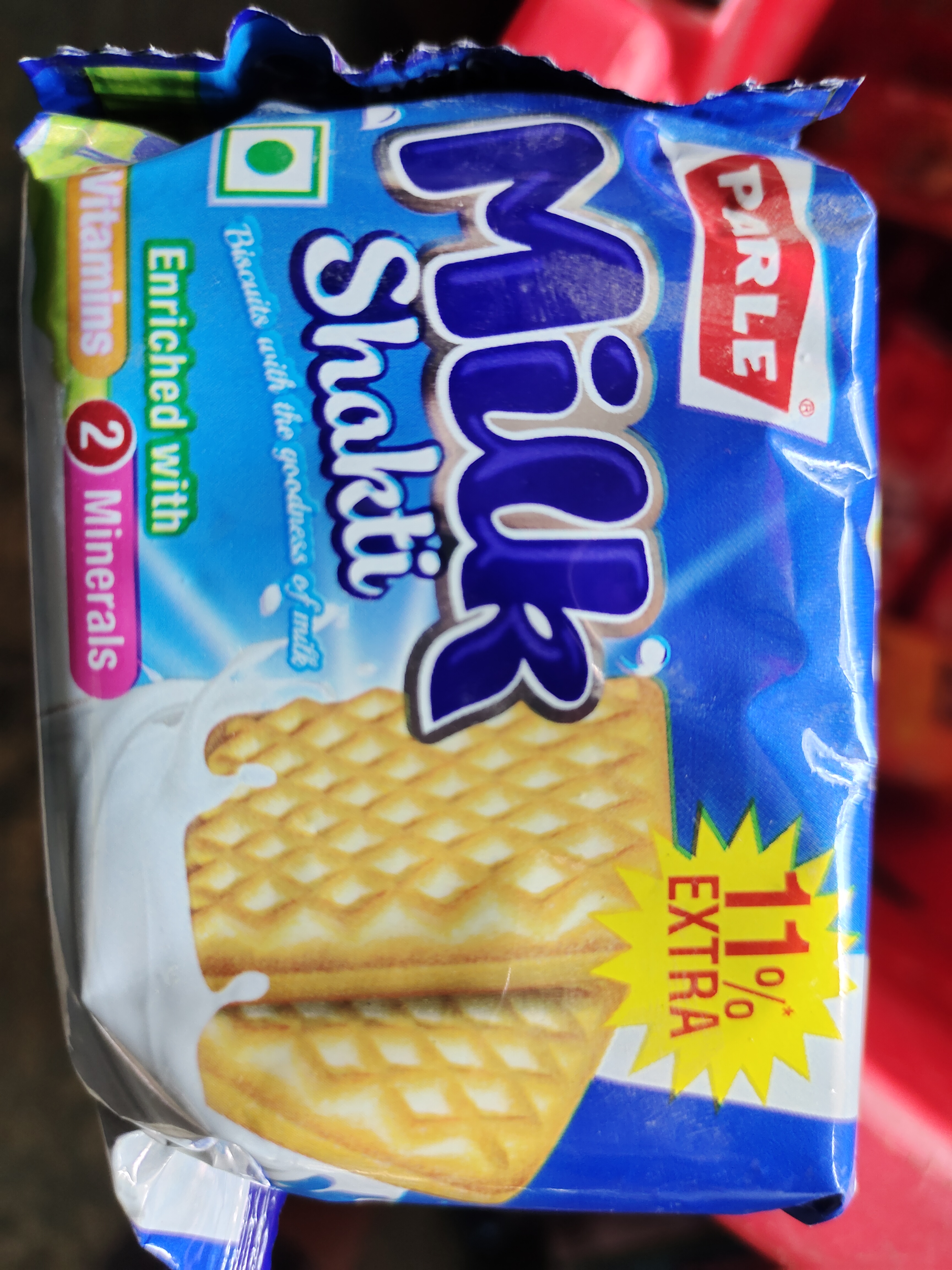 Parle milk Shakti biscuits