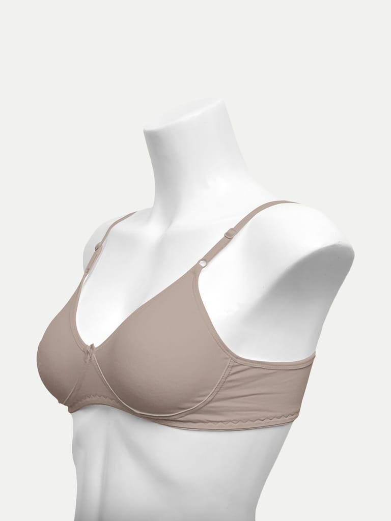 Women Odessy Bra Beige Color view 2
