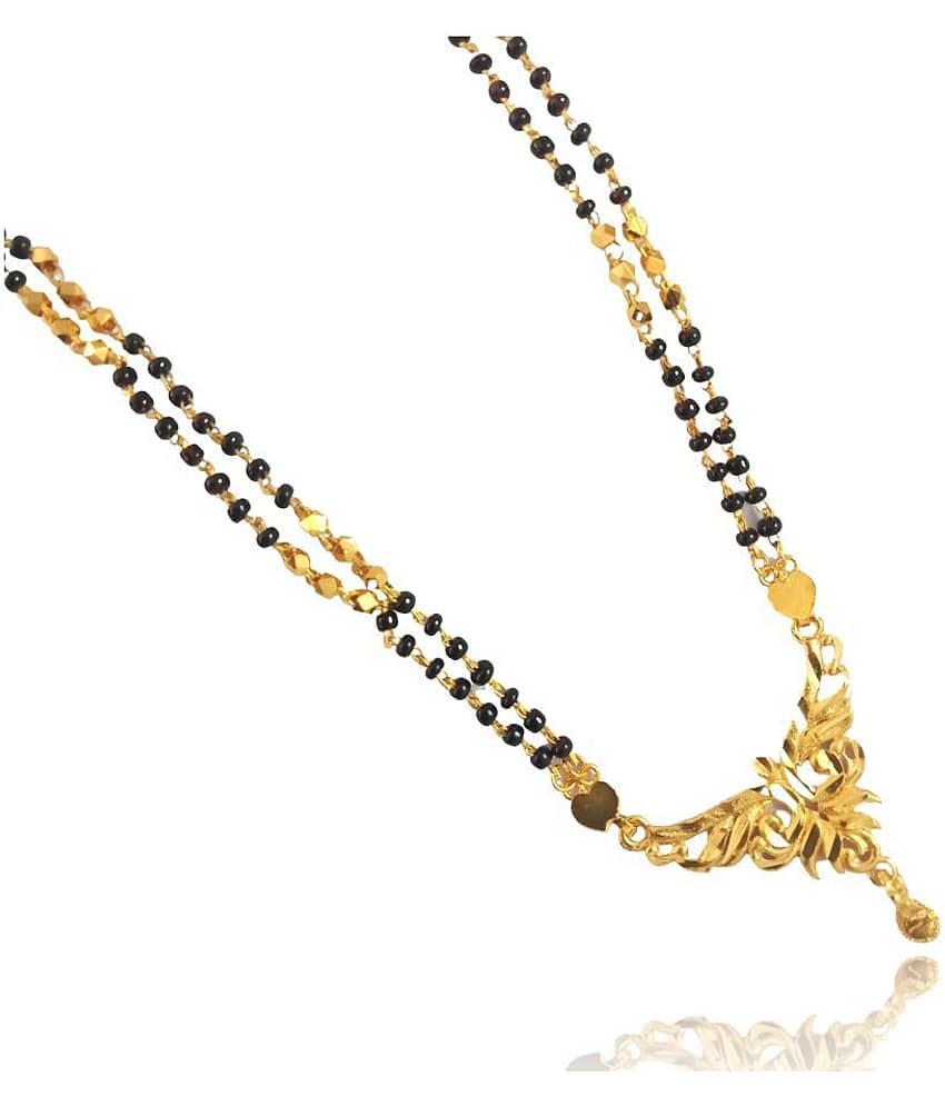 SHANKH-KRIVA Golden Mangalsutra ( Pack of 1 ) view 2