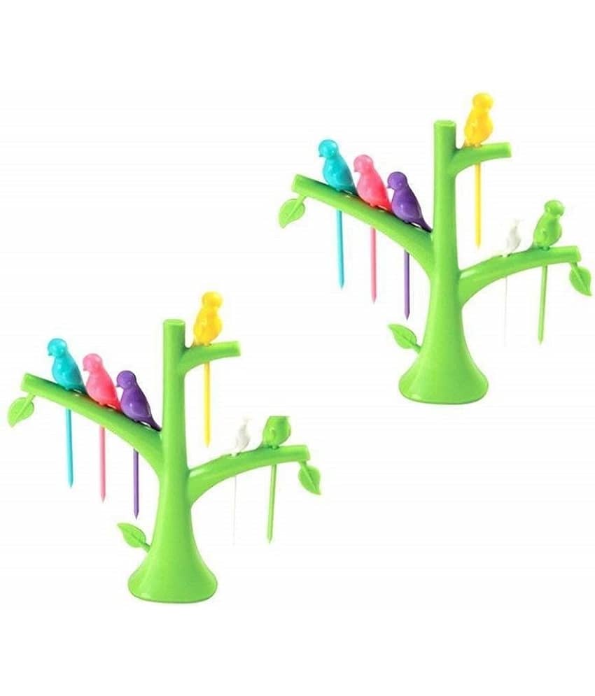 purple dust Acrylic Toothpick Holder 2 Pcs