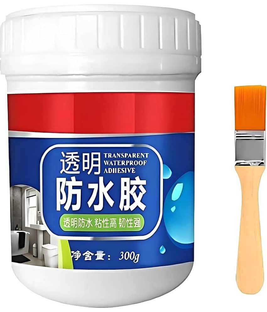 Anti Leakage Glue Waterproof Adhesive Roof Water Leakages Stops Glue for Wall, Transparent Crack Seal Leakage Protection Outdoor Bathroom Wall Tile Window Roof view 2