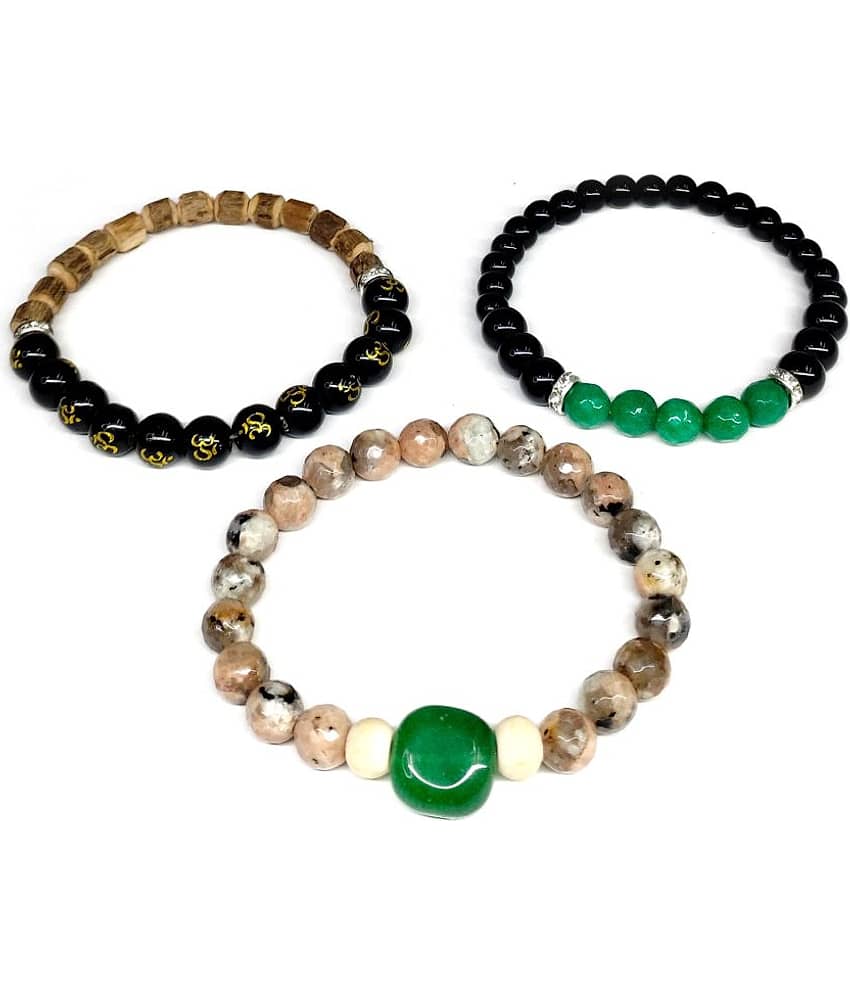 DAIVYA WELLNESS - Multicolor Bracelet ( Pack of 3 ) view 2
