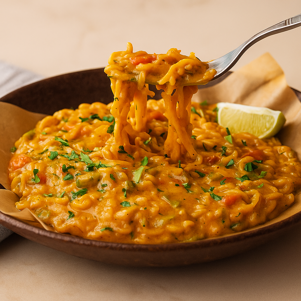 Pahadi veg maggi with cheese