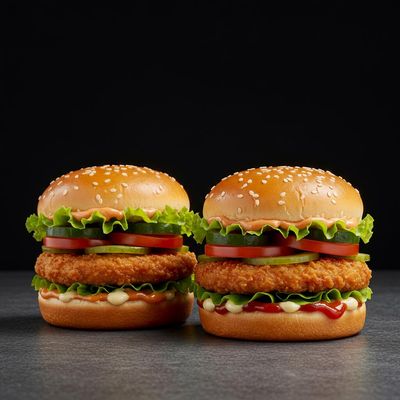 2 Chicken Saver Burger