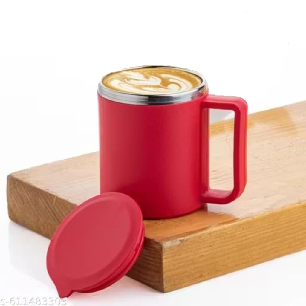 Red Happy Mug view 2