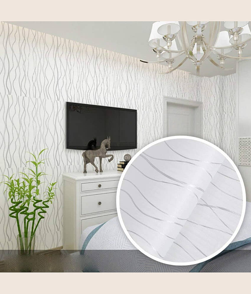 LAAYO Wallpaper & Wall Sticker - Abstract Wallpaper ( 45 x 1000 ) cm ( Pack of 1 ) view 2