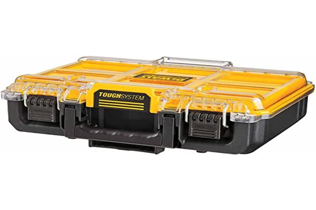 Dewalt System Storage Toughsystem 2.0 Half Width Deep Organiser DWST83392-1 view 2