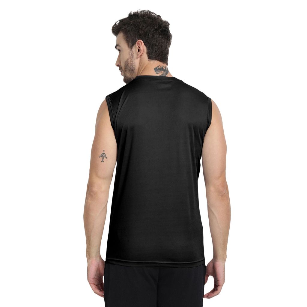 FTX Men Colorblock Round Neck Sleeveless Tshirt view 2