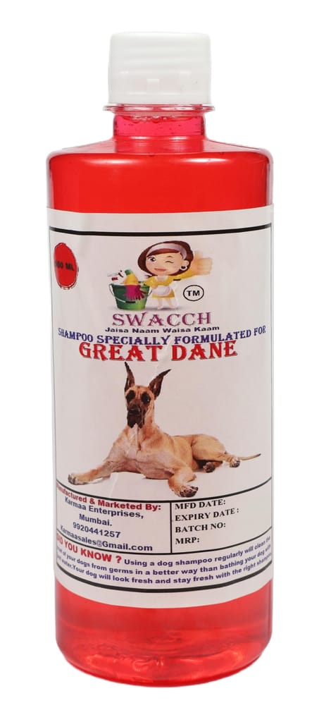 Swacch Shampoo Specially Formulated for Great DANE (500ML) Jasmine view 2
