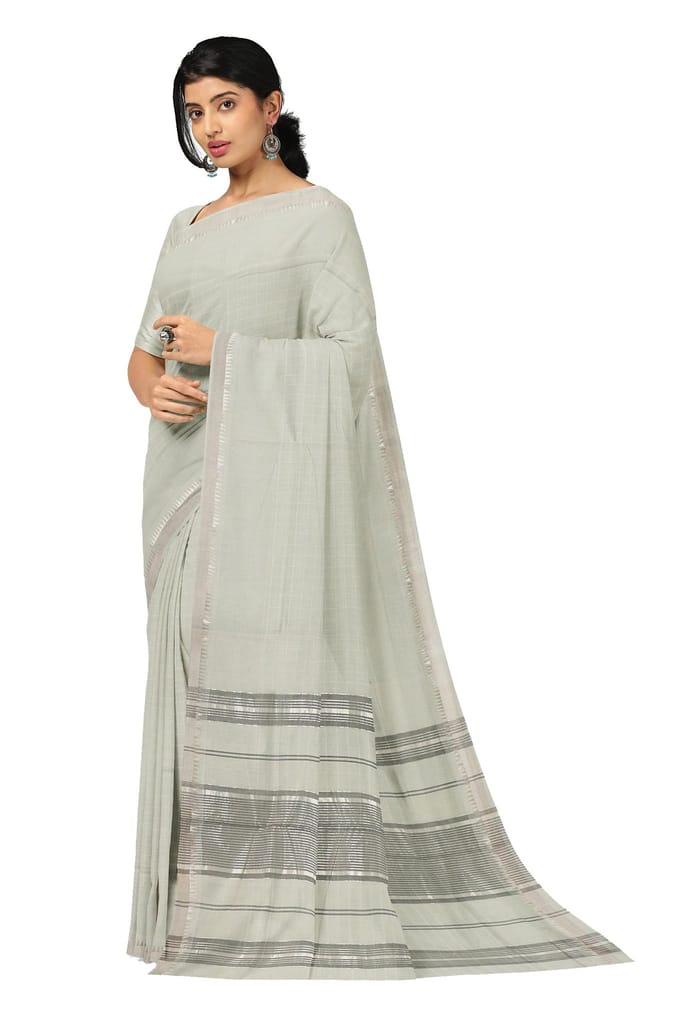 APCO Handloom (A Andhra Pradesh Govt Emporium)- Women's Traditional Pure Handloom Rajahmundry/Angara Cotton Saree | ACS0024 view 2