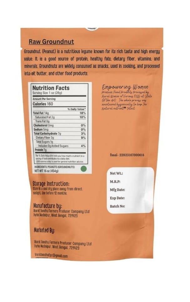 Raw Ground Nut view 2
