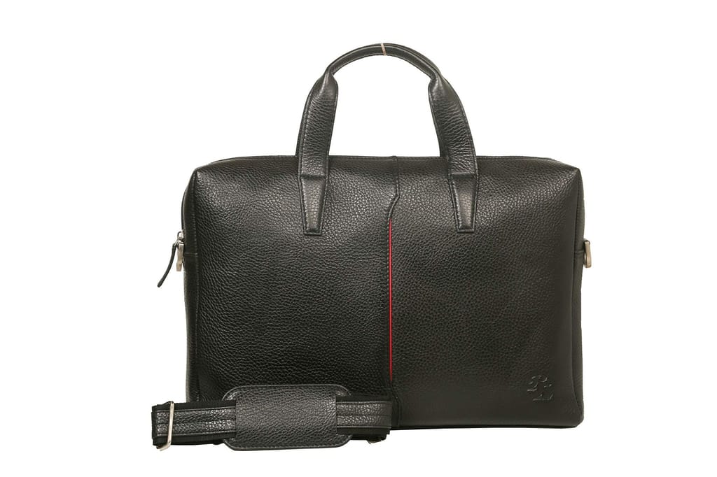 Floater Leather Laptop 15inch Messenger Office Bag view 2