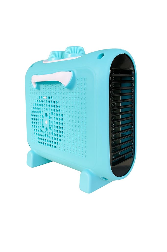 SPARKWORLD Hot Air Modern Blower Fan Room Heater | Colour: Blue view 2