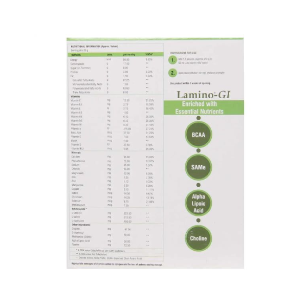 Lamino GI Powder 200 Gms view 2