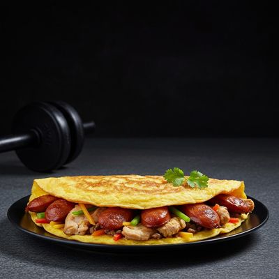 The Gym Boys Non Veg Omelette