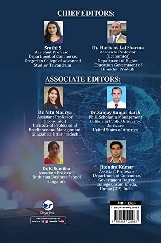 EMERGING TRENDS IN COMMERCE & MANAGEMENT, VOLUME-1 [Paperback] Sruthi. S, Dr. Sanjay Kumar Barik, Dr. Harbans Lal Sharma, Dr. Nitu Maurya, Dr. K. Sumitha, Jitendra Kumar view 2