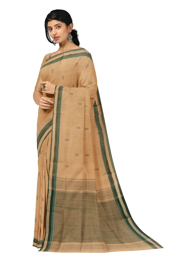 APCO Handloom (A Andhra Pradesh Govt Emporium)- Women's Traditional Pure Handloom Rajahmundry/Angara Cotton Saree | ACS0039 view 2