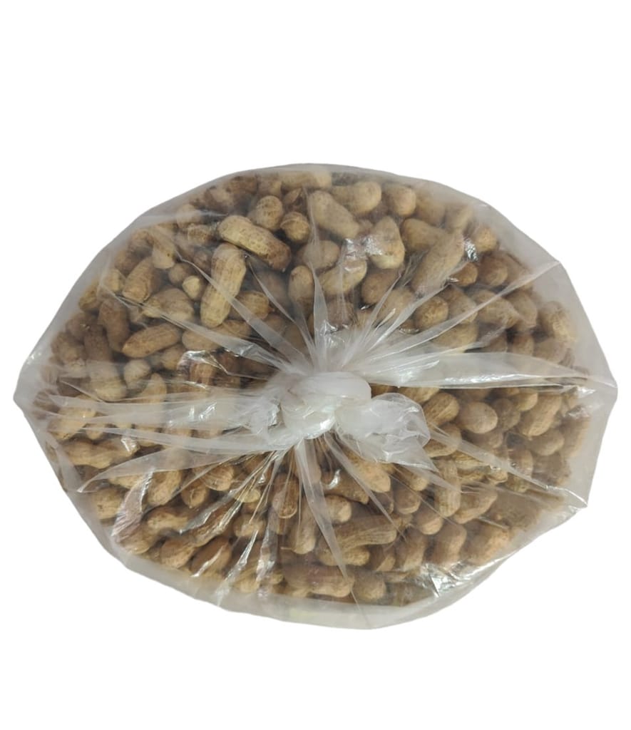 Whole Groundnut/Sabut Mufali/Raw Peanut/Mungfali Fresh Peanut with shell view 2