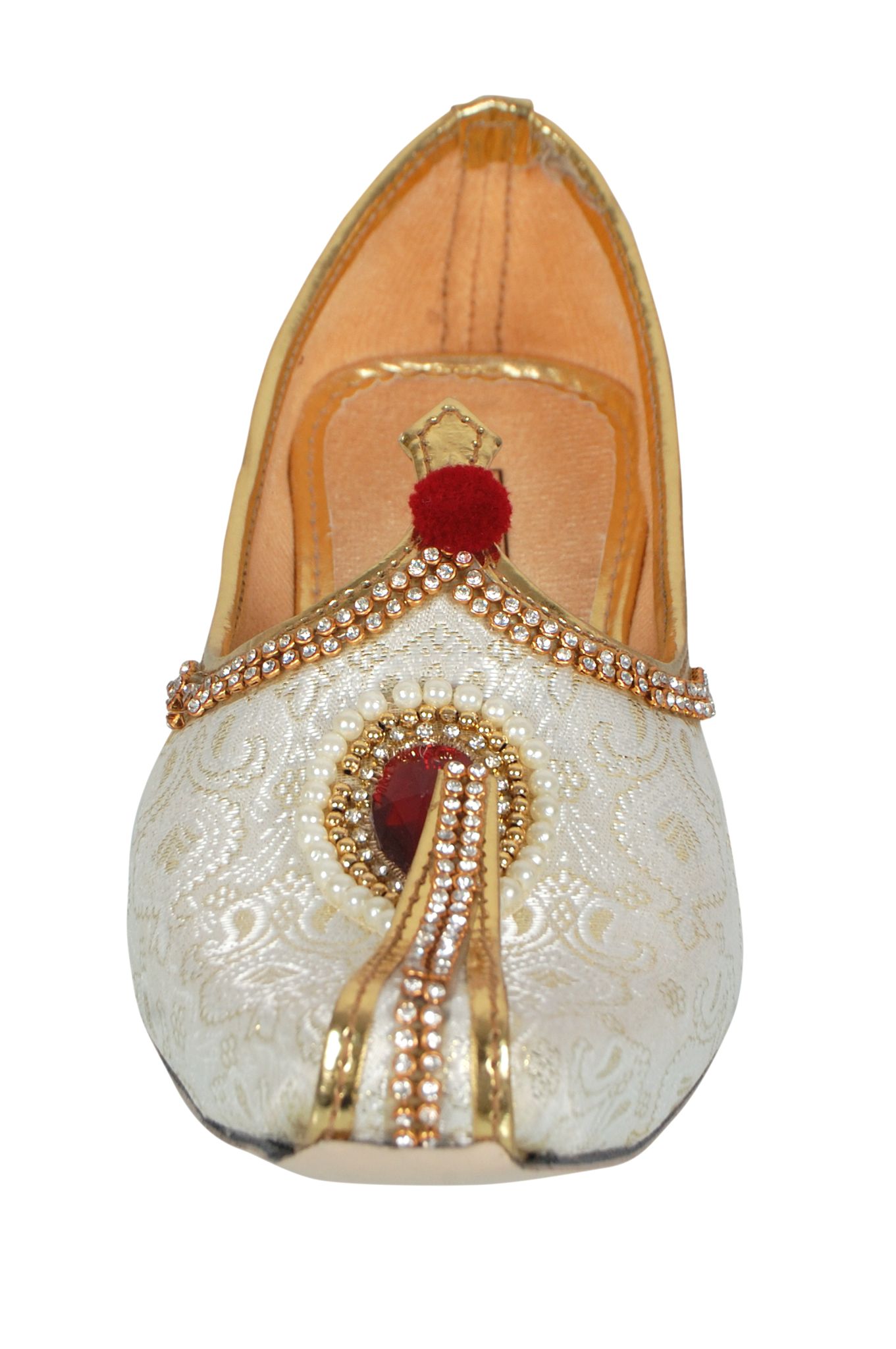 C Style Mojari Men's Ethnic Designer Wedding,Party and Sherwani Mojari view 2