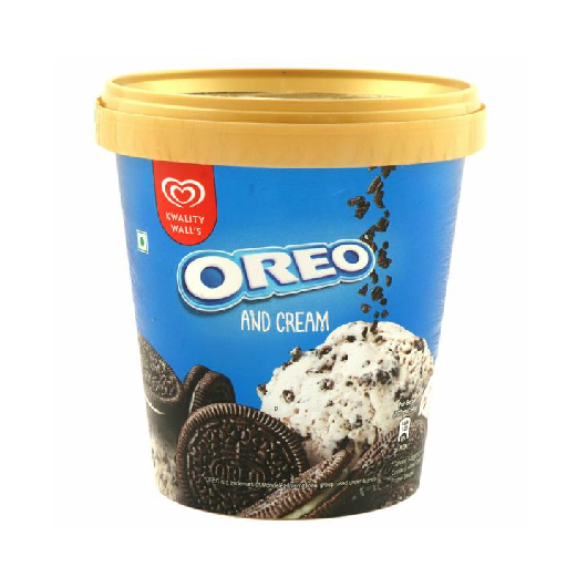 Kwality walls Oreo And Cream 700 Ml Tub