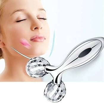 3D Manual Face Massager For Women | Facial Massager & Face Roller For Glowing Skin | Self Care Product | Body Massage Tool view 2