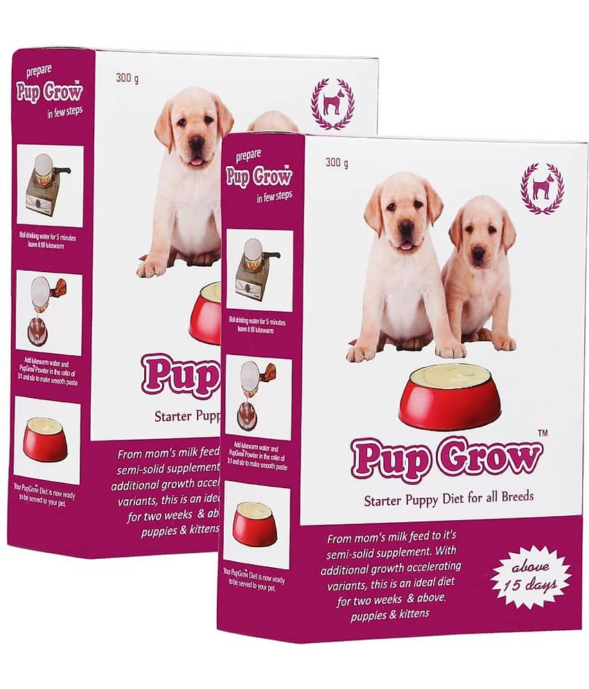 Pup Grow Dry Dog Food Milk for Puppy ( 600 gms )