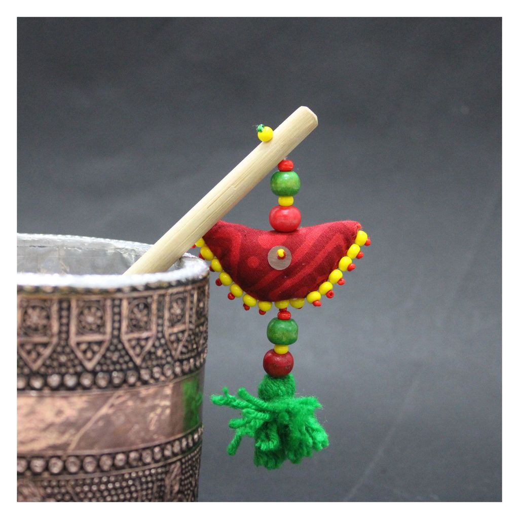 Garvi Gurjari Handcrafted Wooden Hair Juda Pin / Hair Stick view 2